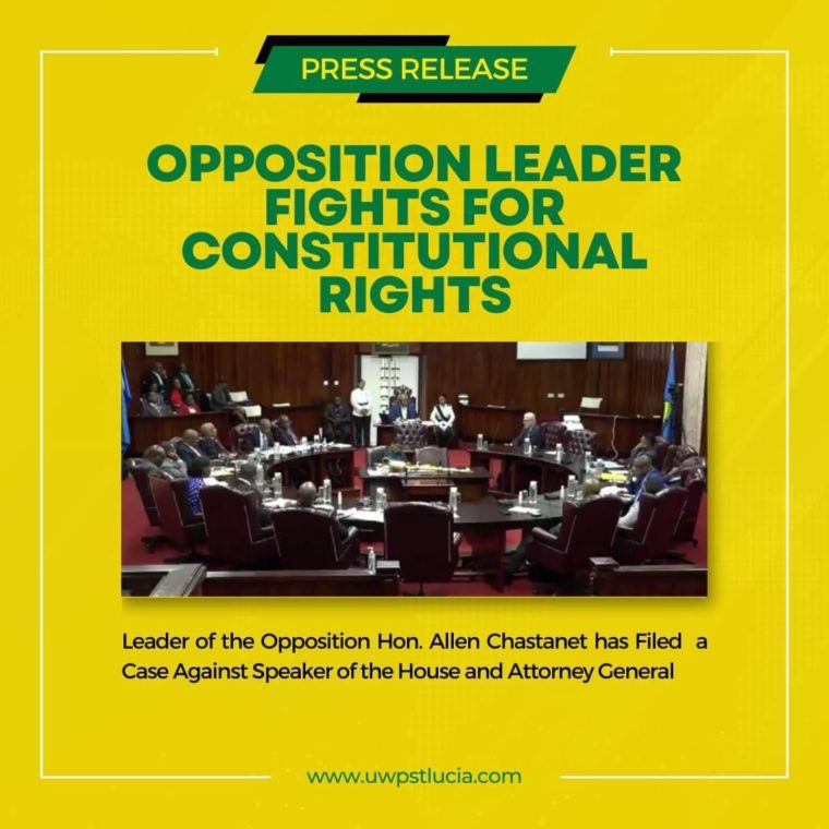 OPPOSITION LEADER FIGHTS FOR CONSTITUTIONAL RIGHTS